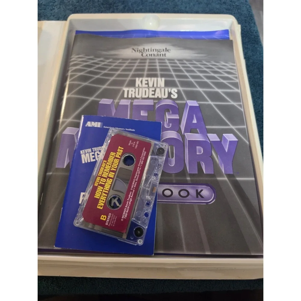 Kevin Trudeau's Mega Memory by Nightingale Conant As Seen On TV and Advanced